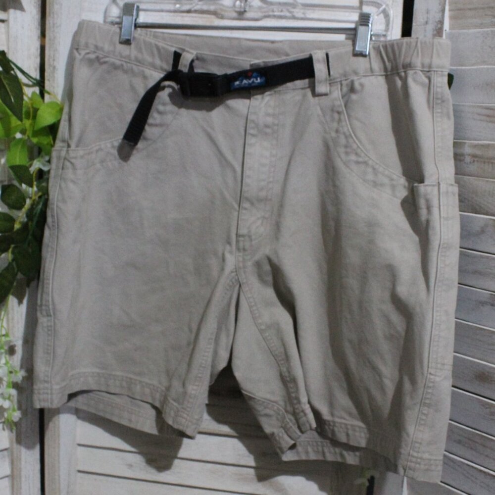 Kavu Chill Lite Built in Belt Cargo Outdoor Adventure Shorts